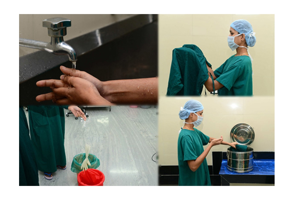 Orientation to Septic and Aseptic Techniques in Clinical Areas